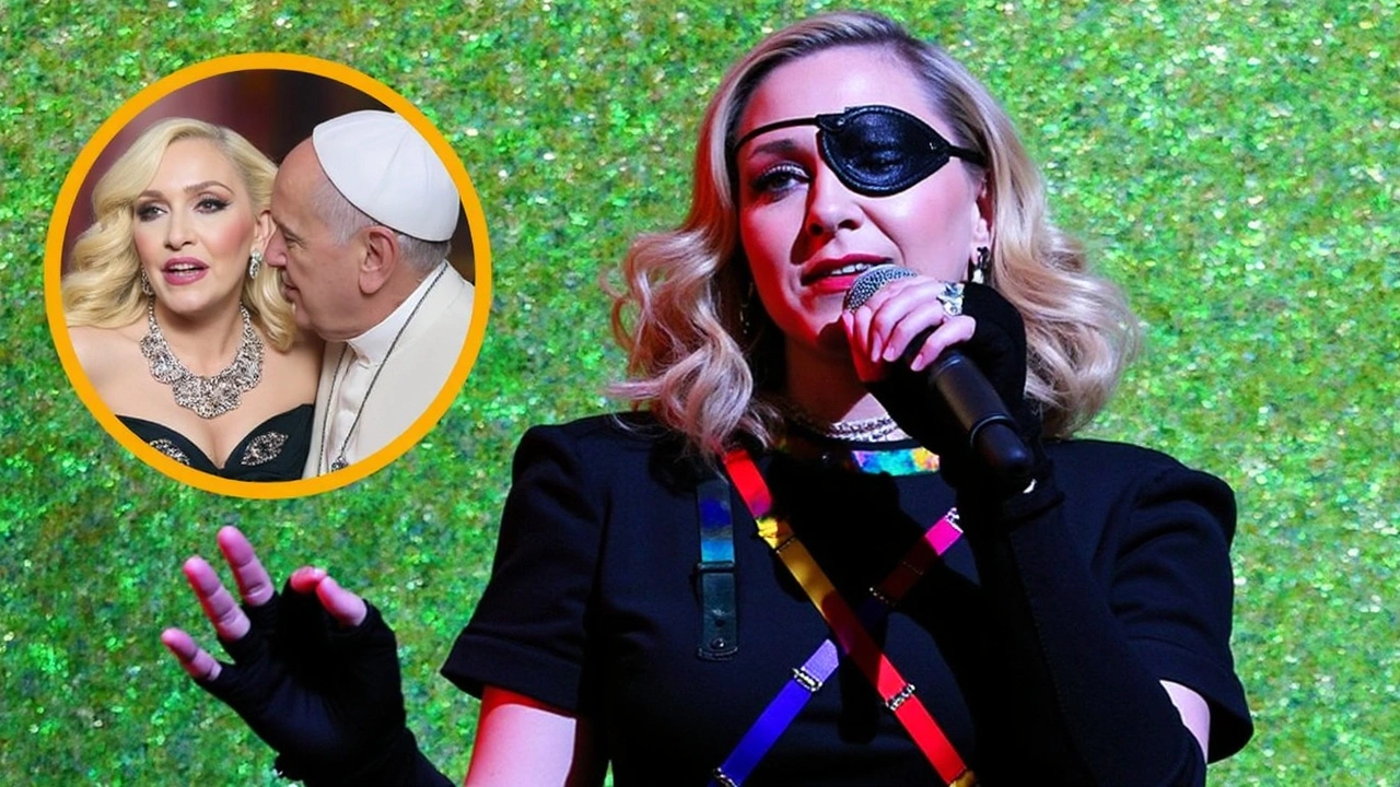 Madonna desata polémica con fotos creadas por IA mostrando momentos íntimos con el Papa Francisco