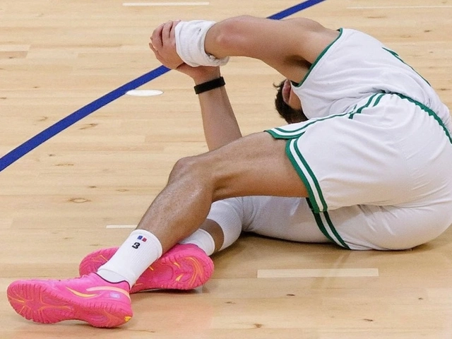 Jayson Tatum cae en Playoffs: lesión grave y alarma en los Celtics por posible rotura de Aquiles