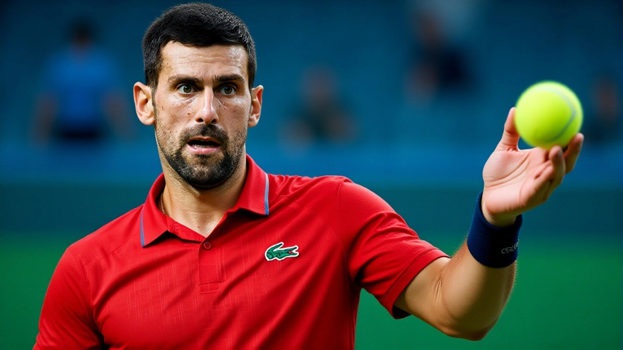 Djokovic vence a Munar en Shanghai pese a humedad y problema de pierna